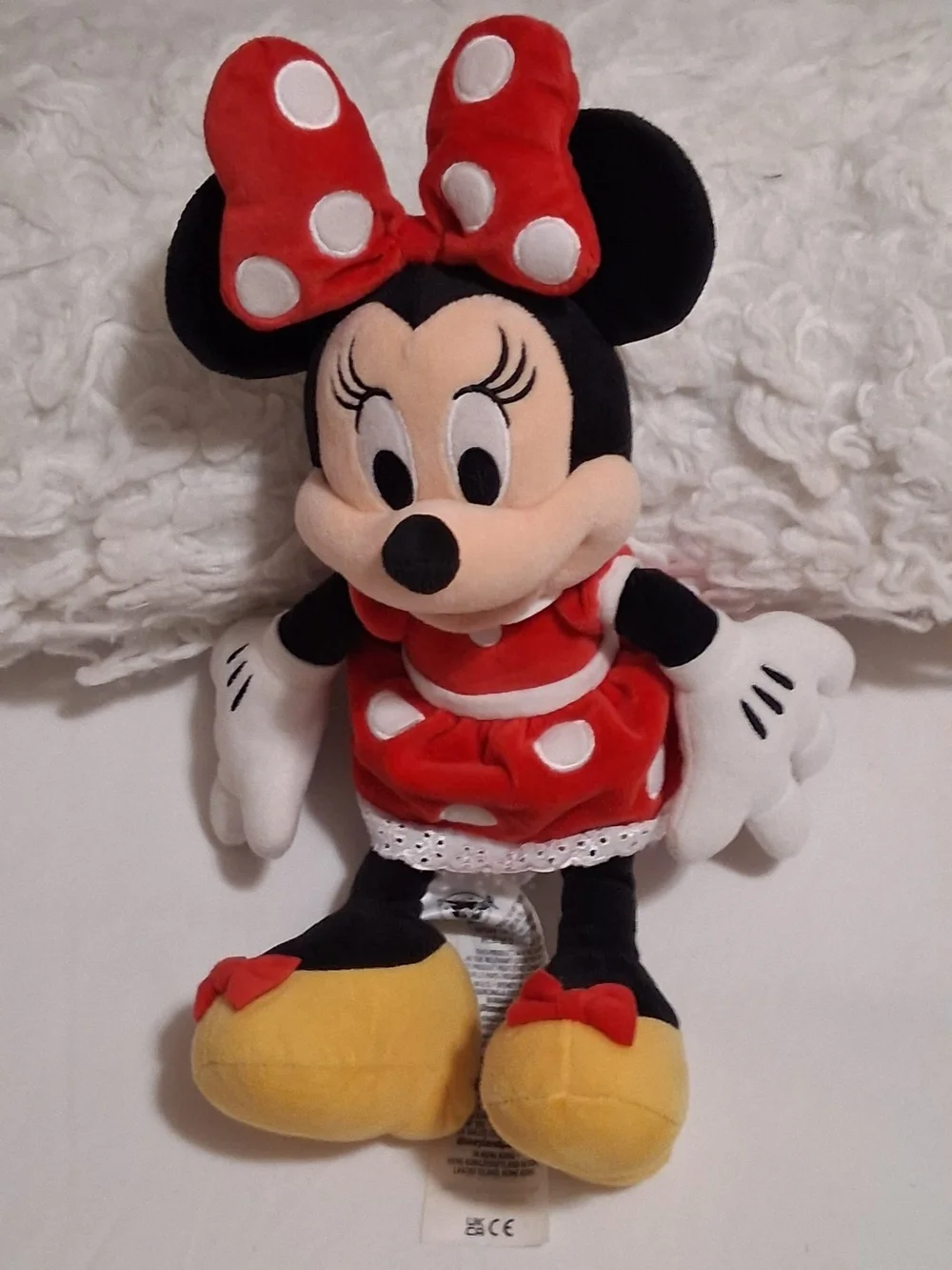 Disney Minnie Mouse Plush Toy - Red Bow & Dress